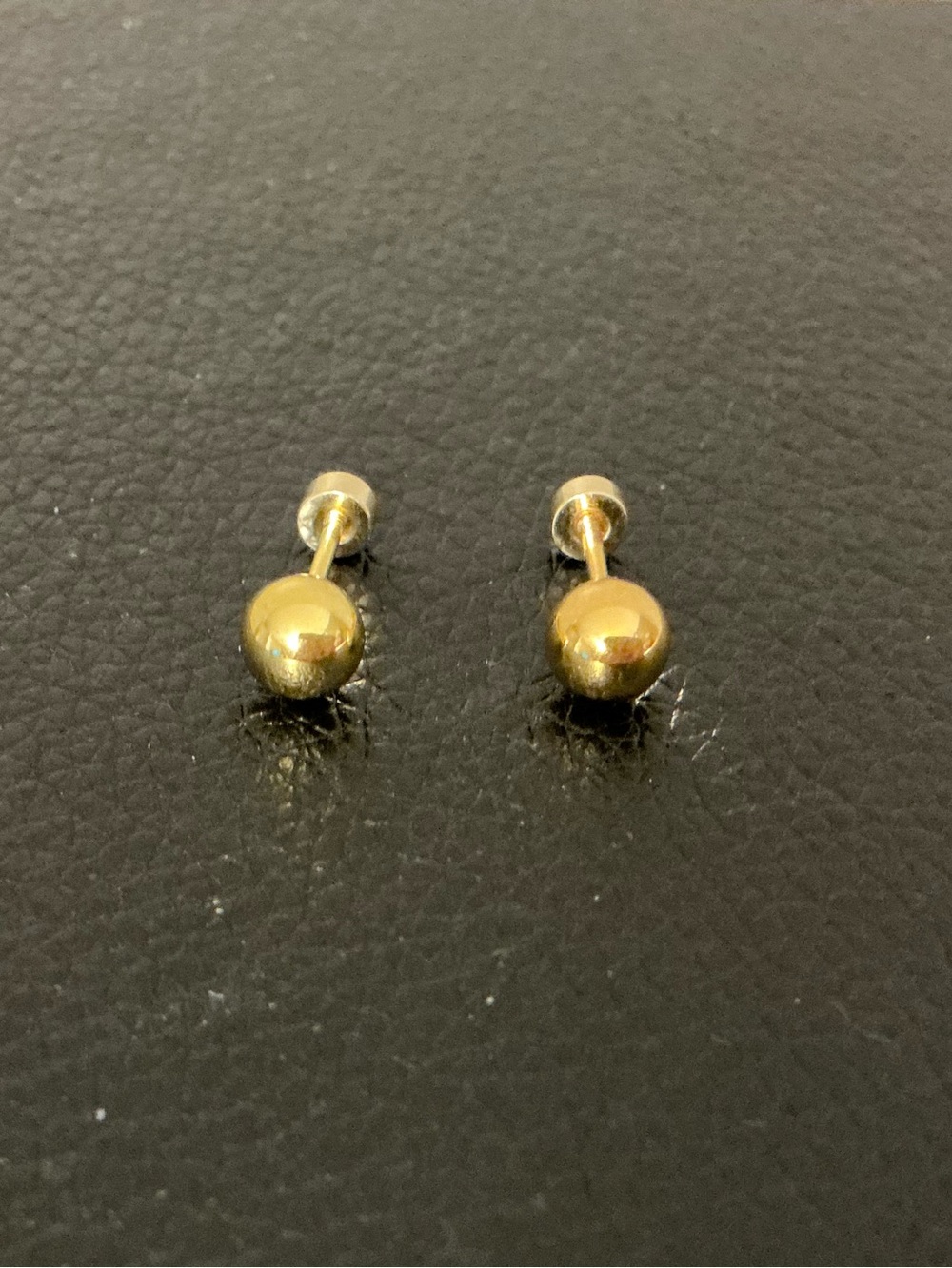 🎉3 for 20🎉 Minimalist Gold Ball Stud Earrings-Hypoallergenic Stainless Steel